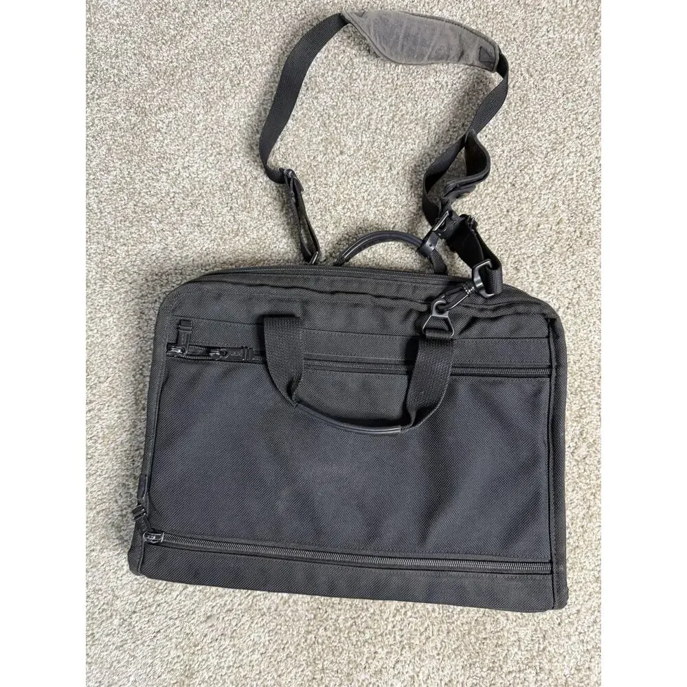 Tumi Ballistic Breifcase Soft Case Black 18